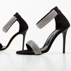 Sandale cu toc Kere Negre 6