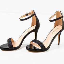 Sandale cu toc Krijo Negri 5