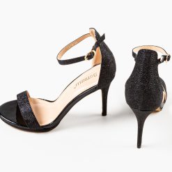Sandale cu toc Krijo Negri 6