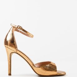 Sandale cu toc Lekaz Roze 3