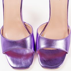 Sandale cu toc Moroilo Mov 7