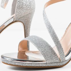 Sandale cu toc Ojah Argintii 7