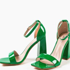 Sandale cu toc Pastev Verzi 5