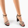 Sandale cu toc Stacey Negre 2-Sandale cu toc-Sandale cu toc