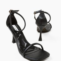 Sandale cu toc Sykes Negre-Sandale cu toc-Sandale cu toc