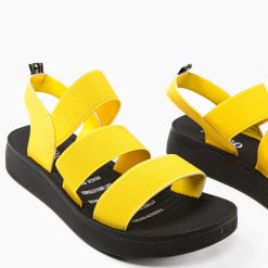 Sandale dama Adrasteia Galbene 4