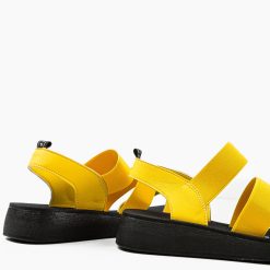 Sandale dama Adrasteia Galbene 5