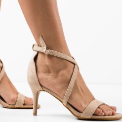 Sandale dama Alana Bej 3 3