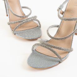 Sandale dama Alpha Argintii 5