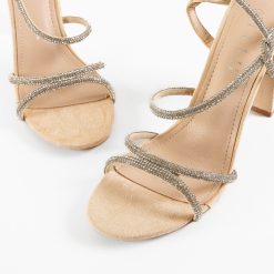 Sandale dama Alpha Bej 4