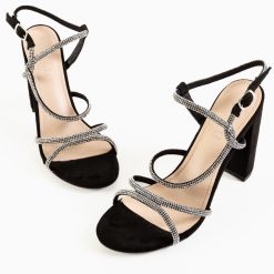 Sandale dama Alpha Negre 4