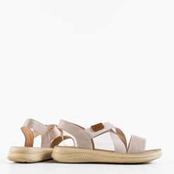 Sandale dama Armida Bej 2 3