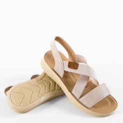 Sandale dama Armida Bej 2 4