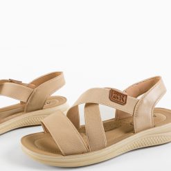 Sandale dama Armida Bej 4