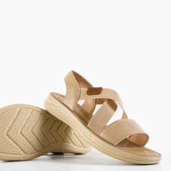 Sandale dama Armida Bej 5