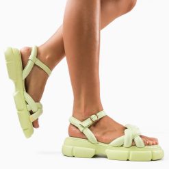 Sandale dama Aurora Turcoaz 2