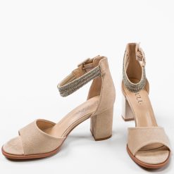 Sandale dama Bosnian Bej 2