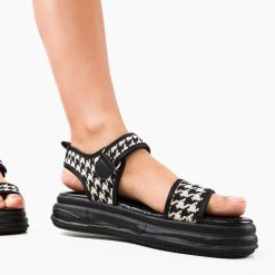 Sandale dama Branca Negre 2