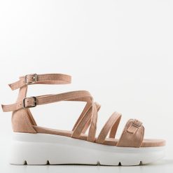 Sandale dama Brandan Bej 4