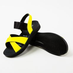 Sandale dama Brina Galbene 2 5