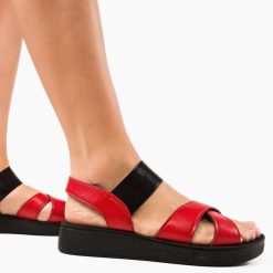 Sandale dama Brina Rosii 2