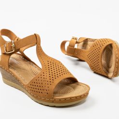 Sandale dama Carolus Camel 3