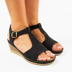 Sandale dama Carolus Negre 2