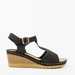 Sandale dama Carolus Negre 3