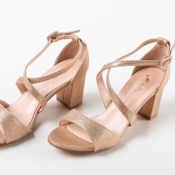 Sandale dama Caspian Aurii 5