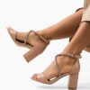 Sandale dama Chinese Nude-Sandale cu toc-Sandale cu toc