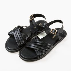 Sandale dama Cinnamon Negre 4