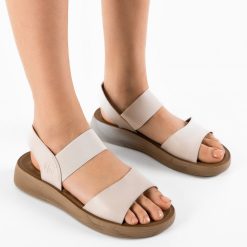 Sandale dama Crescen Bej 1