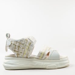 Sandale dama Criseid Albe 4