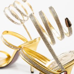 Sandale dama Deskar Aurii 6