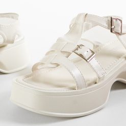 Sandale dama Dixie Albe 5