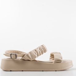 Sandale dama Donezia Bej 2