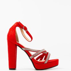 Sandale dama Dragons Rosii 2