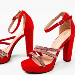 Sandale dama Dragons Rosii 4