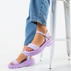 Sandale dama Ecyclab Mov 1