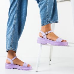 Sandale dama Ecyclab Mov 2