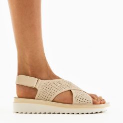 Sandale dama Edmon Bej 3