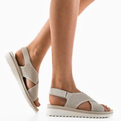 Sandale dama Edmon Gri 2