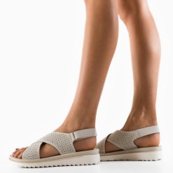 Sandale dama Edmon Gri 3