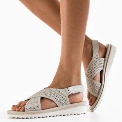 Sandale dama Edmon Gri 4