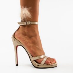 Sandale dama Enyta Bej 3