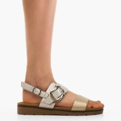 Sandale dama Erska Argintii 4