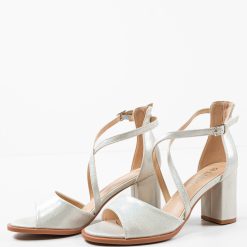 Sandale dama Ervans Argintii 4