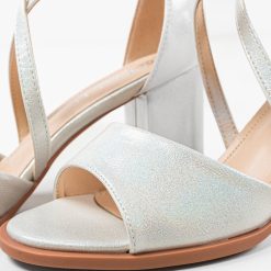Sandale dama Ervans Argintii 5