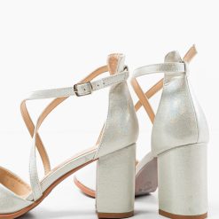 Sandale dama Ervans Argintii 6