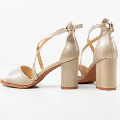 Sandale dama Ervans Bej 5